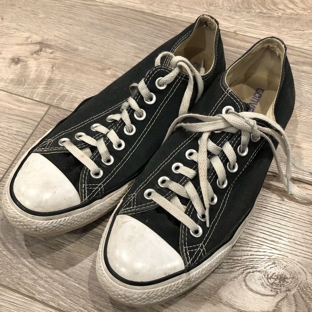 Black classic ankle converse